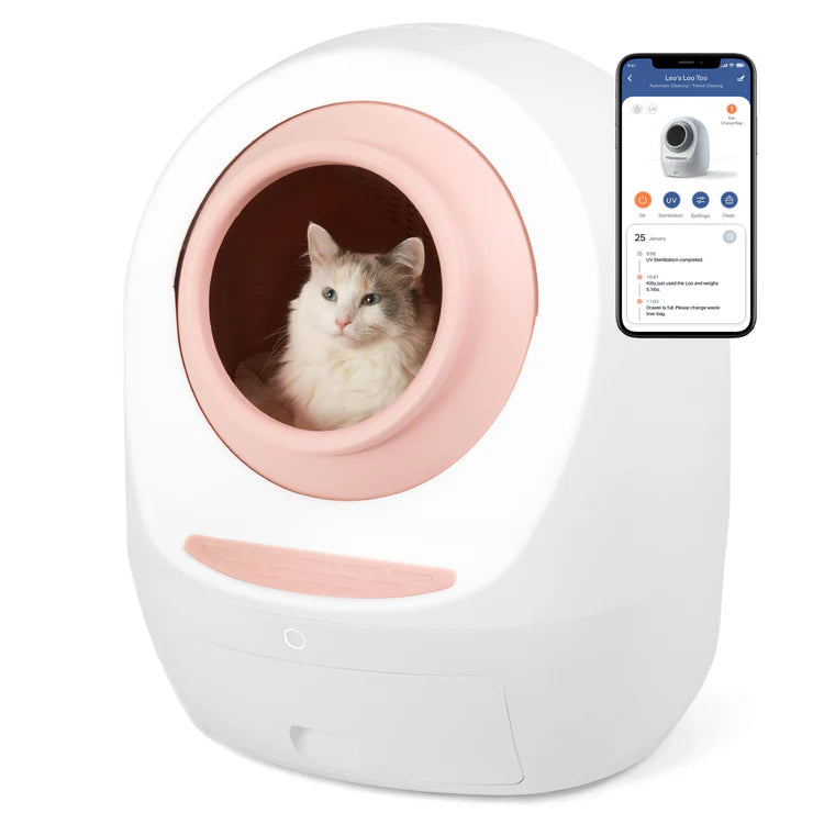WhiskerBot™ Self Cleaning Litter Box