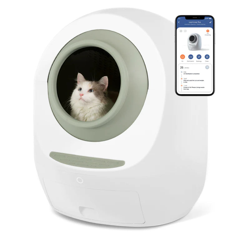 WhiskerBot™ Self Cleaning Litter Box